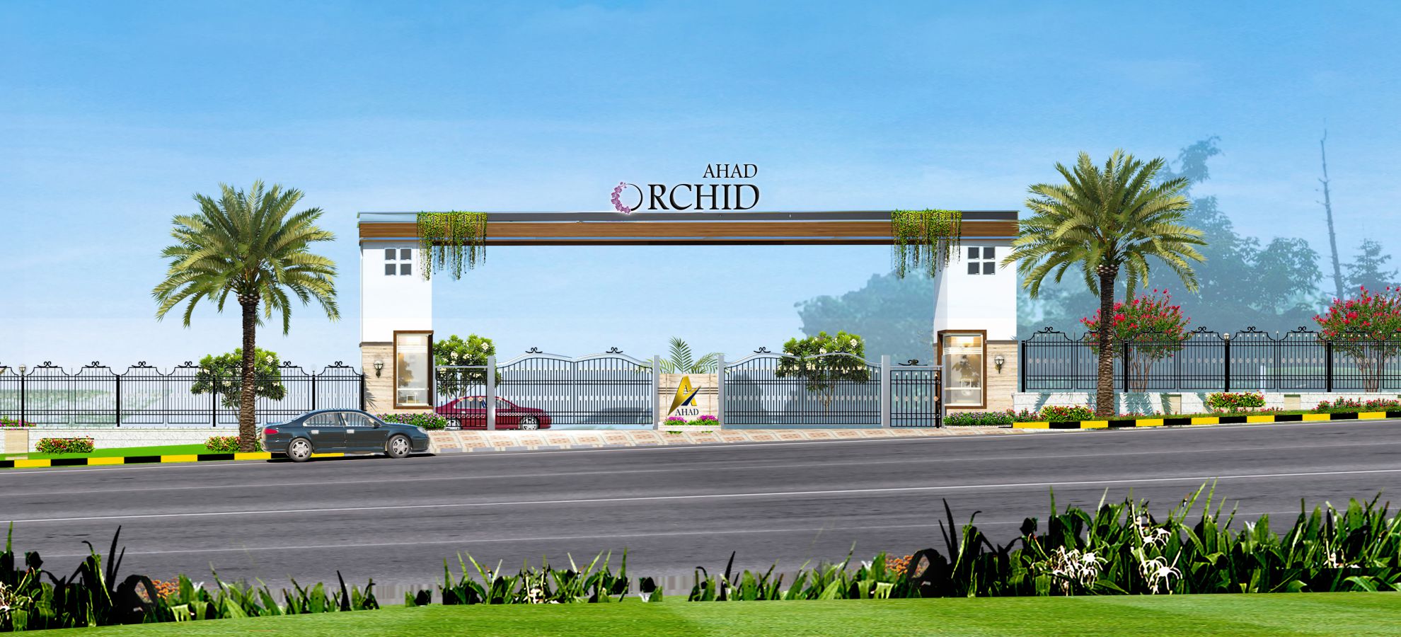 Orchid Day View Desktop Banner 980x900